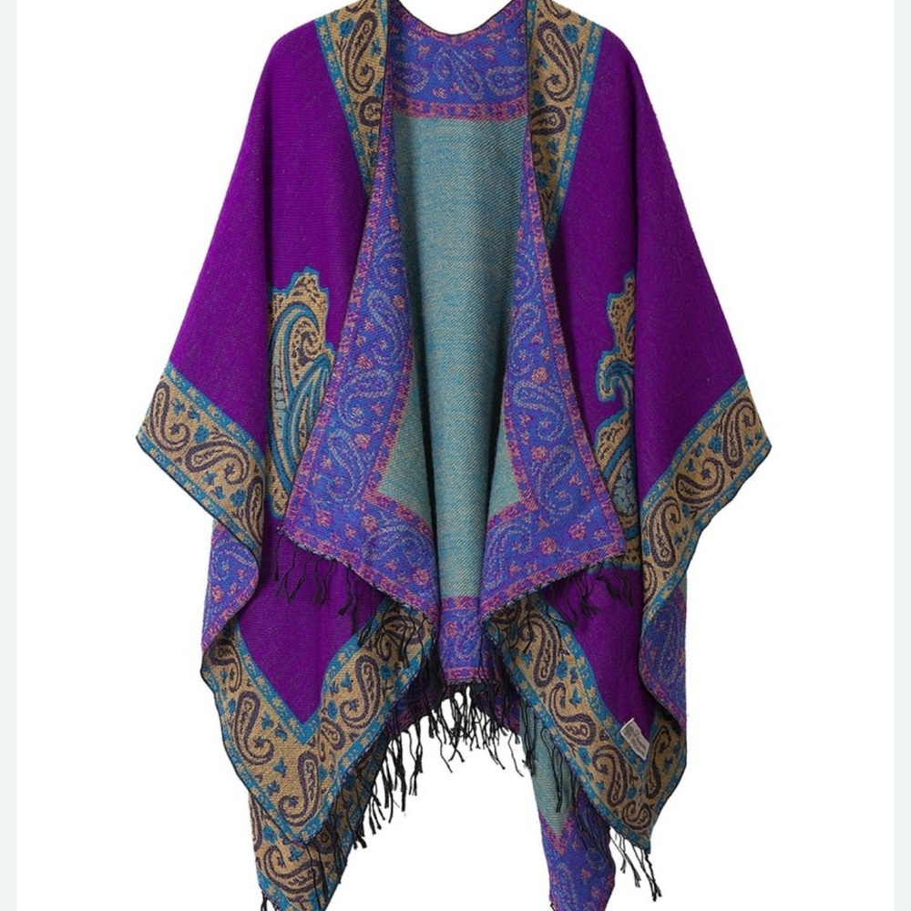 Purple Paisley Women's Jacket it’s really cute. It’s reversible. Look at all pic